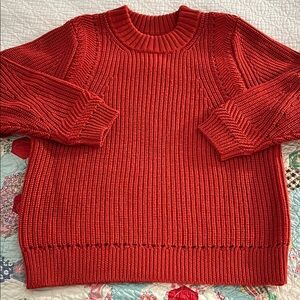 Steven Alan Red Sweater